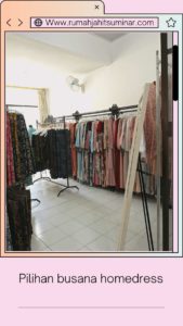Pilihan busana homedress