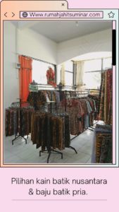 Piluha Kain batik nusantara dan baju batik pria